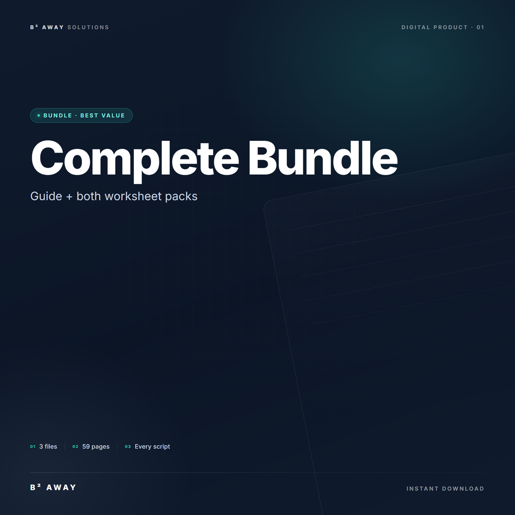Complete Debt Freedom Bundle — cover | B² Away