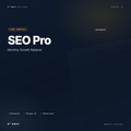 SEO Pro Monthly Retainer — cover | B² Away