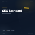 SEO Standard Monthly Retainer — cover | B² Away